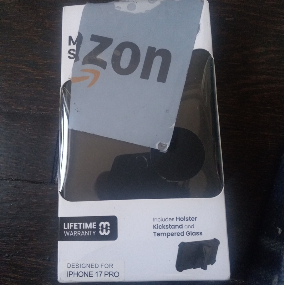 For Case with Belt Clip Holster, Maverick Series iPhone 17 Pro Blue Grey Color.